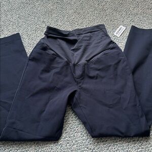 Old Navy Navy Blue Maternity Dress Pants